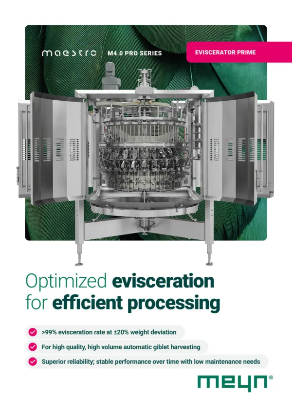 Meyn Leaflet Eviscerator Prime Maestro M4 0 Pro Series ENG 2026 COVER